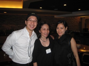 With RJ Ledesma and wife Vanessa