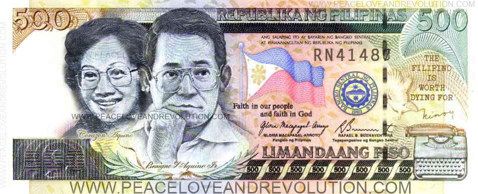 The unofficial (but very popular) proposed design of the P500 bill